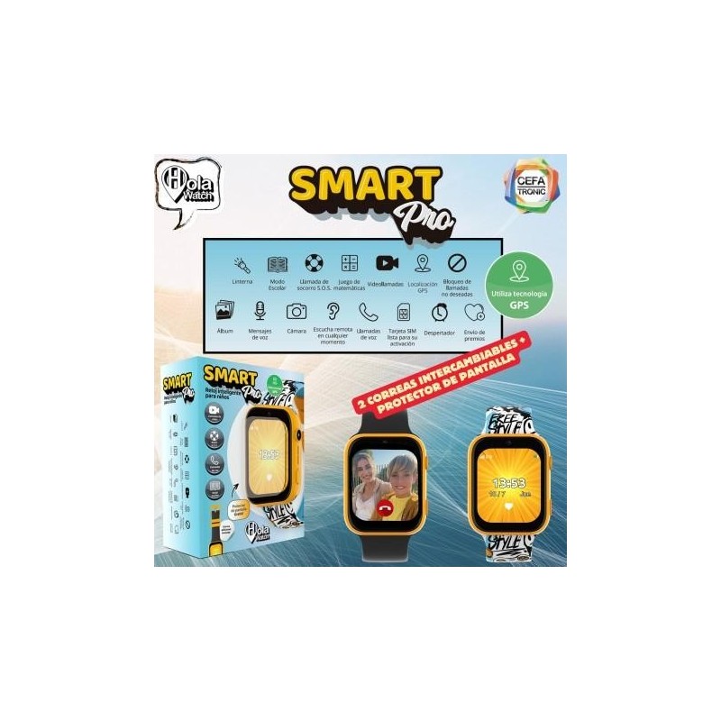 Reloj Inteligente HolaWatch "Smart Pro B