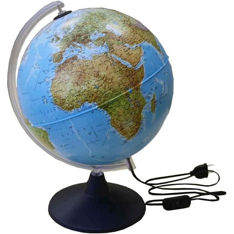 Globo Terraqeo Esfera Elite 30 Cm Luz