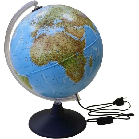 Globo Terraqeo Esfera Elite 30 Cm Luz