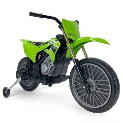 Moto Cross Kawasaki KX85 Verde 6V Infant