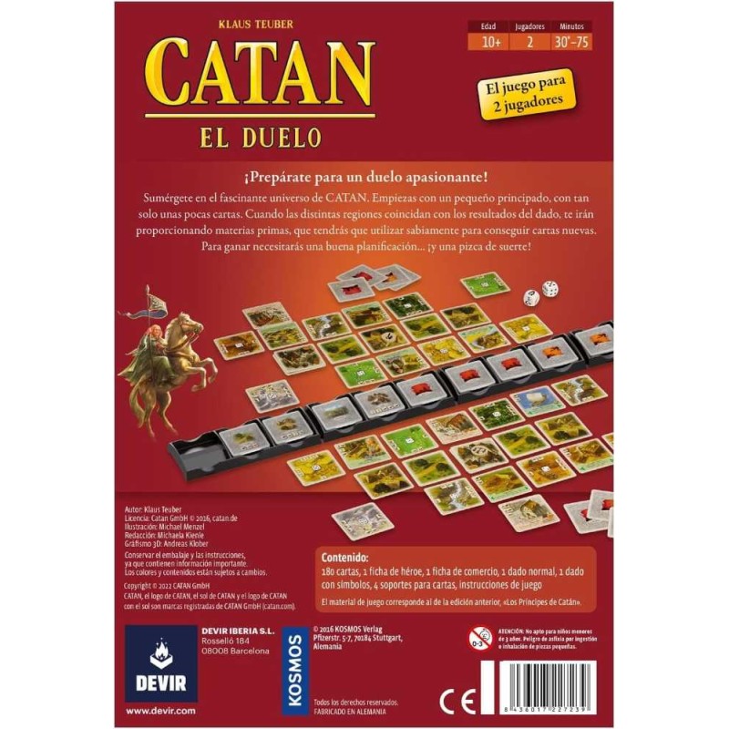 Catan: El Duelo, Juego de Mesa, Juego de