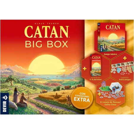 Catan Big Box, Juego de Mesa, Ed.2025