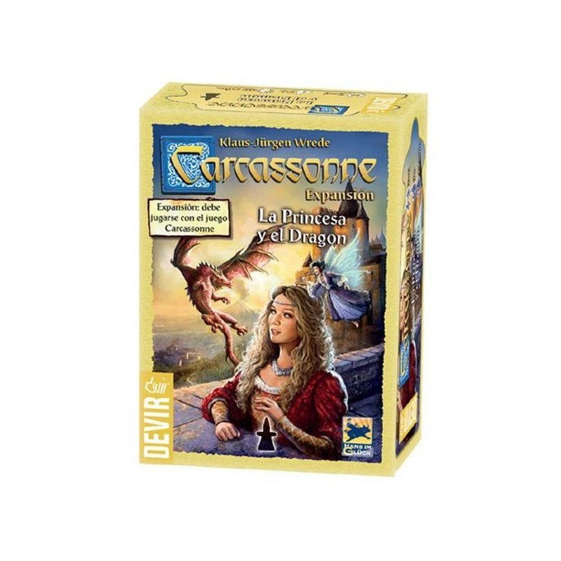 CARCASSONNE LA PRINCESA Y EL DRAGON