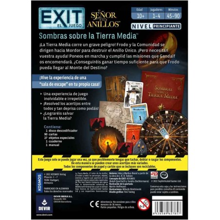 EXIT EL SEÑOR DE LOS ANILLOS