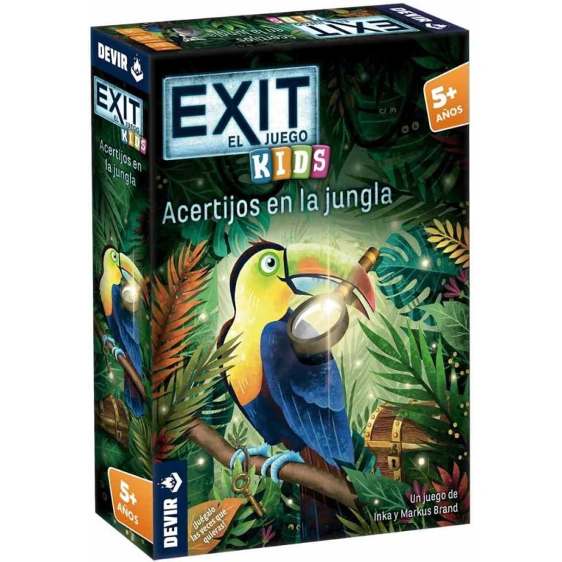 EXIT ACERTIJOS EN LA JUNGLA(INFANTIL)