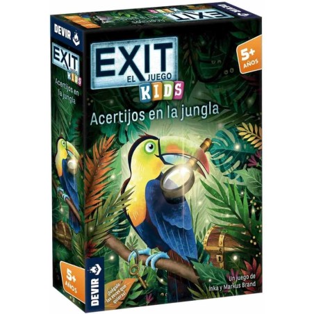 EXIT ACERTIJOS EN LA JUNGLA(INFANTIL)