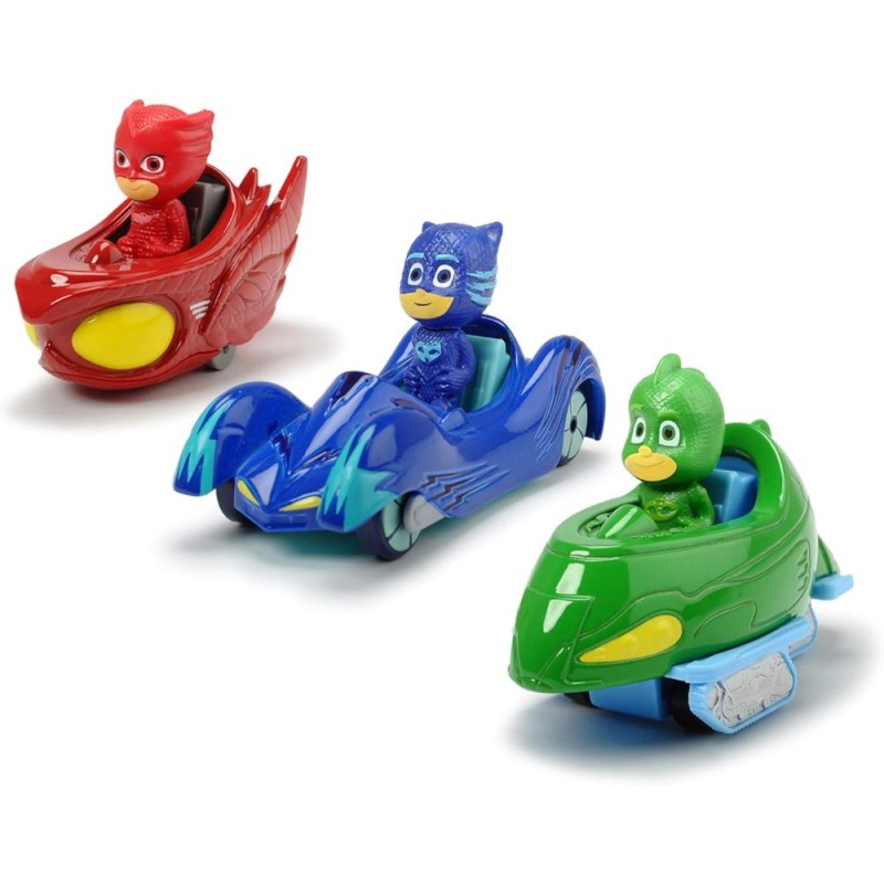 JADA PJ MASKS DIE CAST 3-PACK METAL