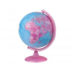 Globo terraqueo con luz modelo pink diam