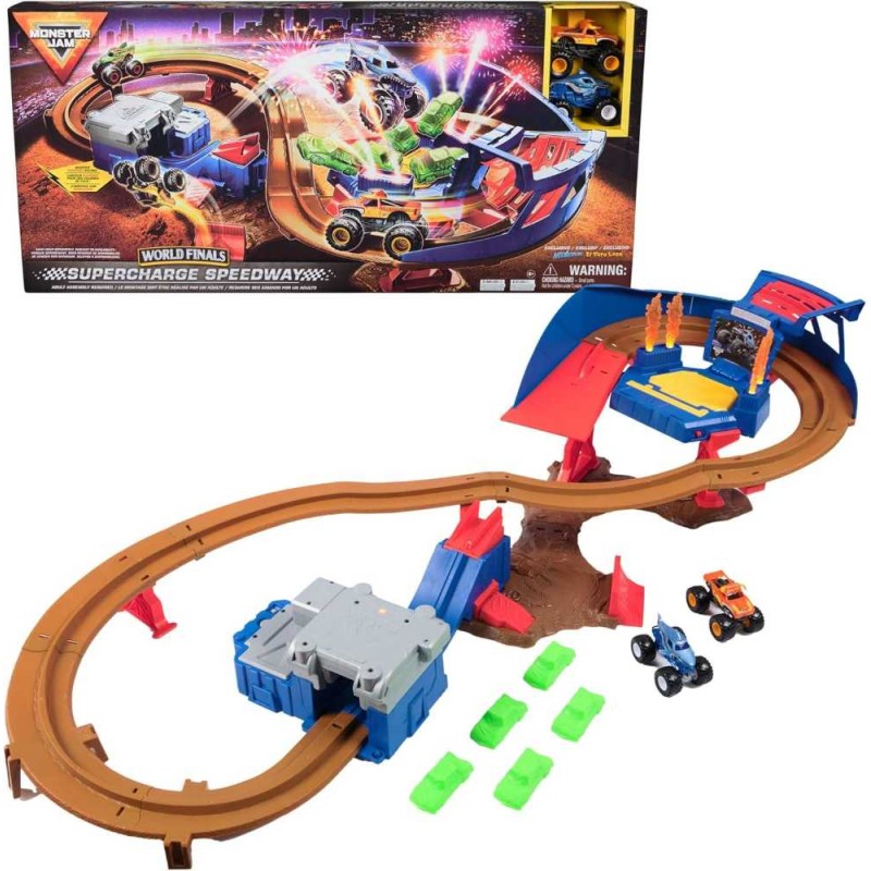 Pista de Carreras Monster Jam Supercharg