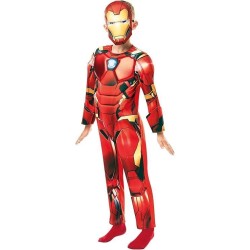 DISFRAZ IRON MAN AVENGERS MUSCULO 5-6 AÑ