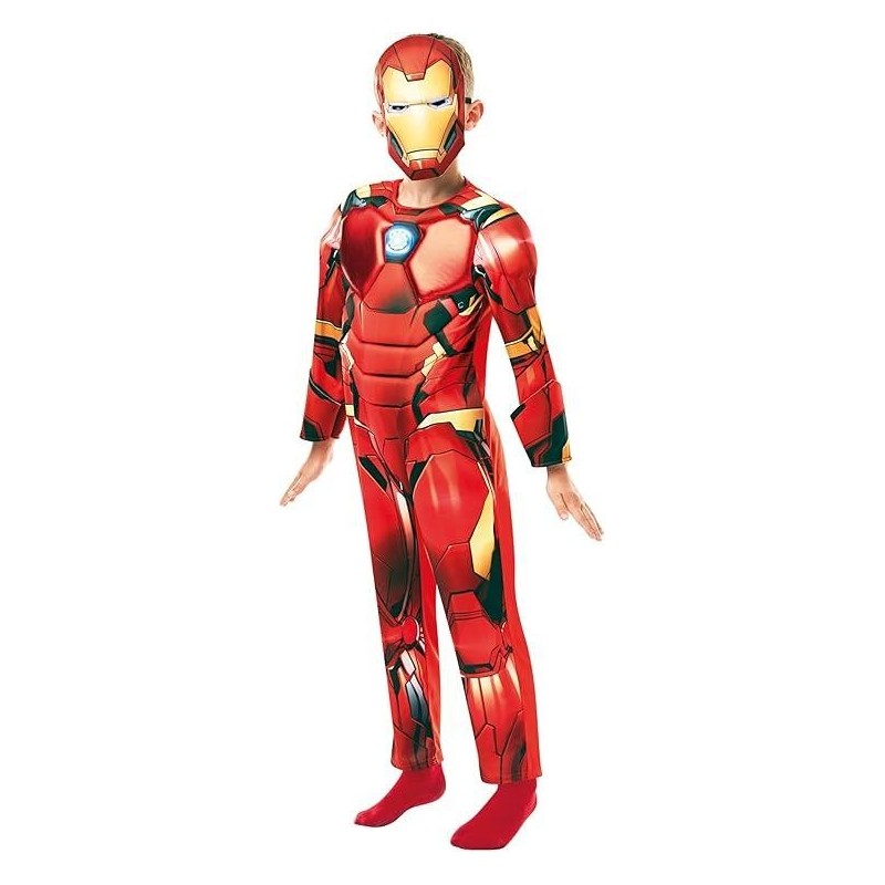 DISFRAZ IRON MAN AVENGERS MUSCULO 5-6 AÑ