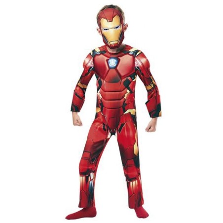 DISFRAZ IRON MAN AVENGERS MUSCULO 3-4 añ