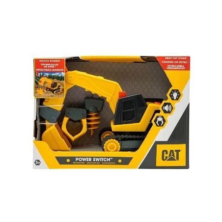 CAT - Excavadora con 3 Cabezales