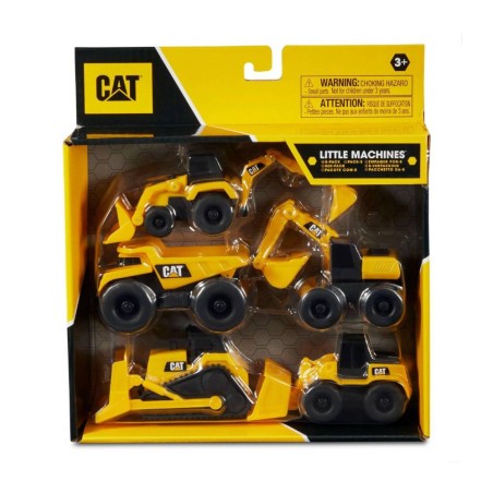 CAT - Pack de 5 vehículos de construcció