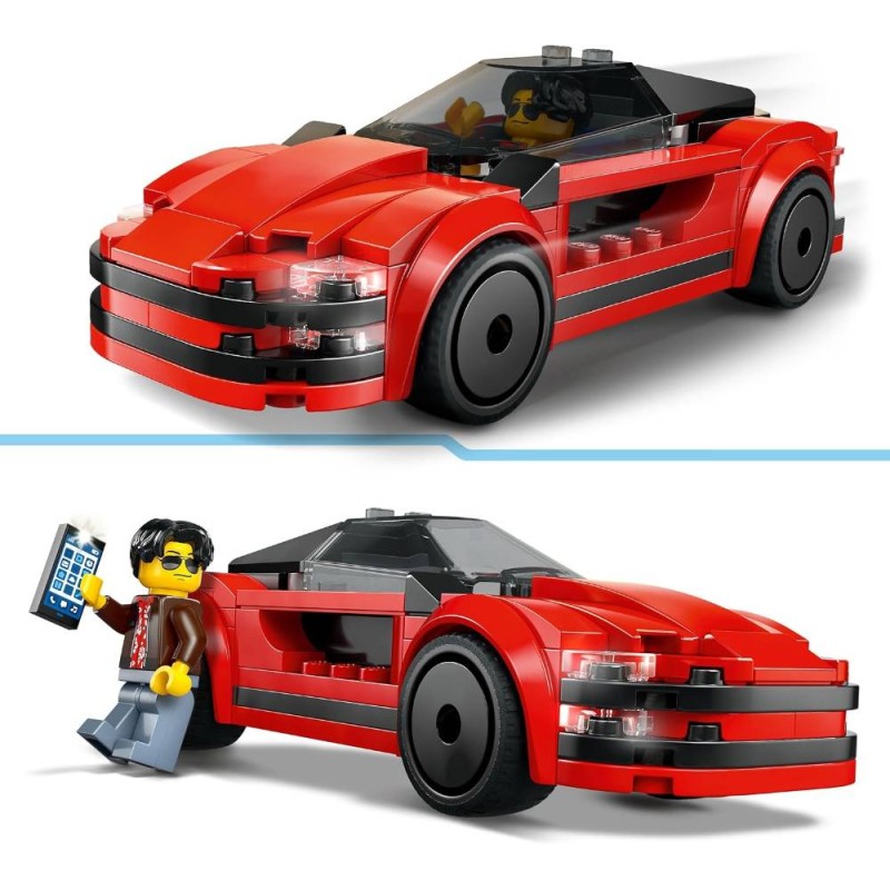 60448 Red Sports Car Lego