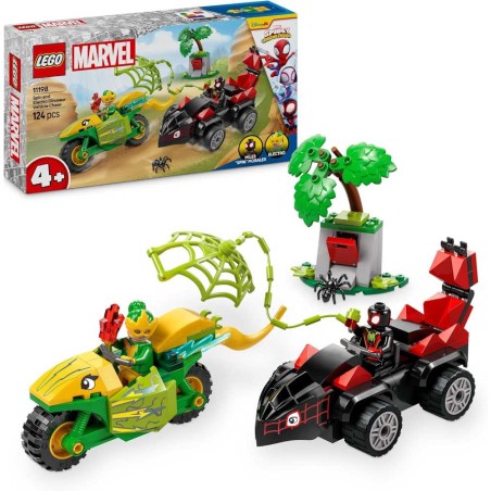 LEGO Spidey Spin y Electro: Duelo de Veh