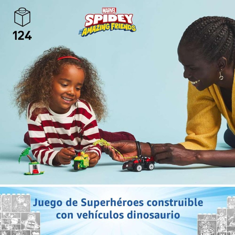 LEGO Spidey Spin y Electro: Duelo de Veh