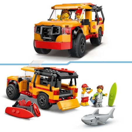 60453 Lifeguard Beach Rescue Truck Lego