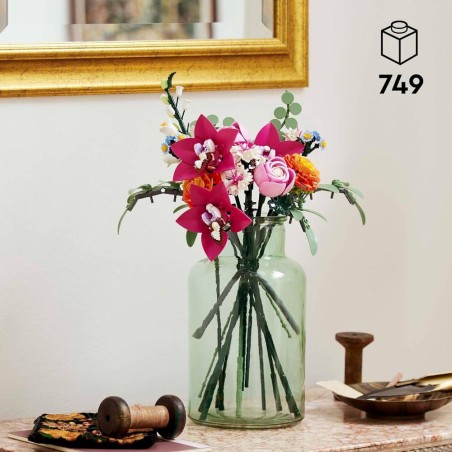 10342 Pretty Pink Flower Bouquet Lego