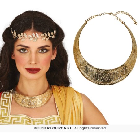 COLLAR METAL ROMANA GRIEGA