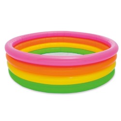 PISCINA CIRCULAR HINCHABLE 4TUBOS COLORE 2