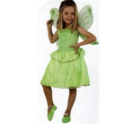 DISFRAZ HADA CAMPANILLA VERDE 5-6 AÑOS