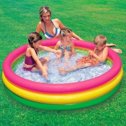Piscina hinchable 3 aros sunset 114x25cm 2