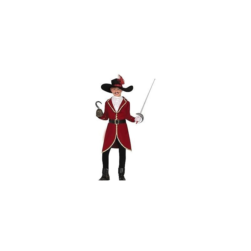DISFRAZ PIRATA CAPITAN GARFIO 10-12 Años