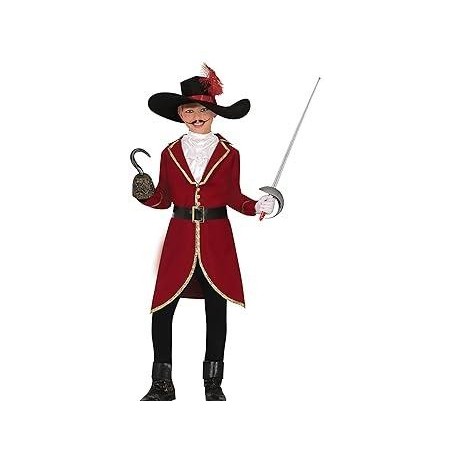 DISFRAZ PIRATA CAPITAN GARFIO 10-12 Años
