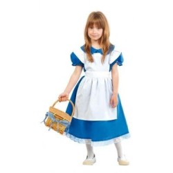 DISFRAZ BLUE LITTLE ALICIA 7-9 Años 2