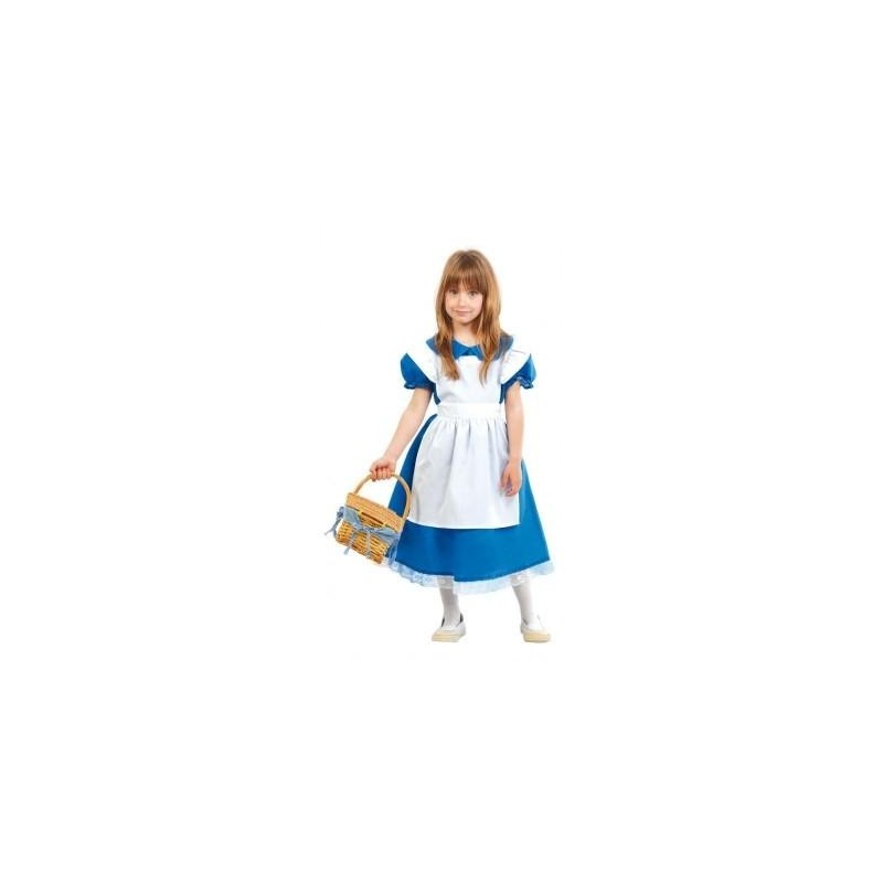 DISFRAZ BLUE LITTLE ALICIA 7-9 Años