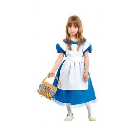 DISFRAZ BLUE LITTLE ALICIA 7-9 Años