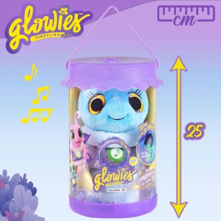 GLOWIES - LUCIERNAGA PELUCHE AZUL C/LUZ