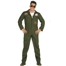 DISFRAZ PILOTO CAZA TOP GUN (S)