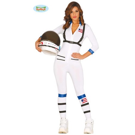 DISFRAZ ASTRONAUTA MUJER (M)