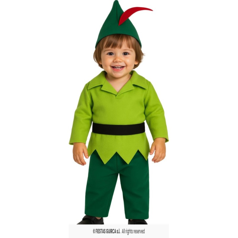DISFRAZ ARQUERO PETER PAN18-24 Meses