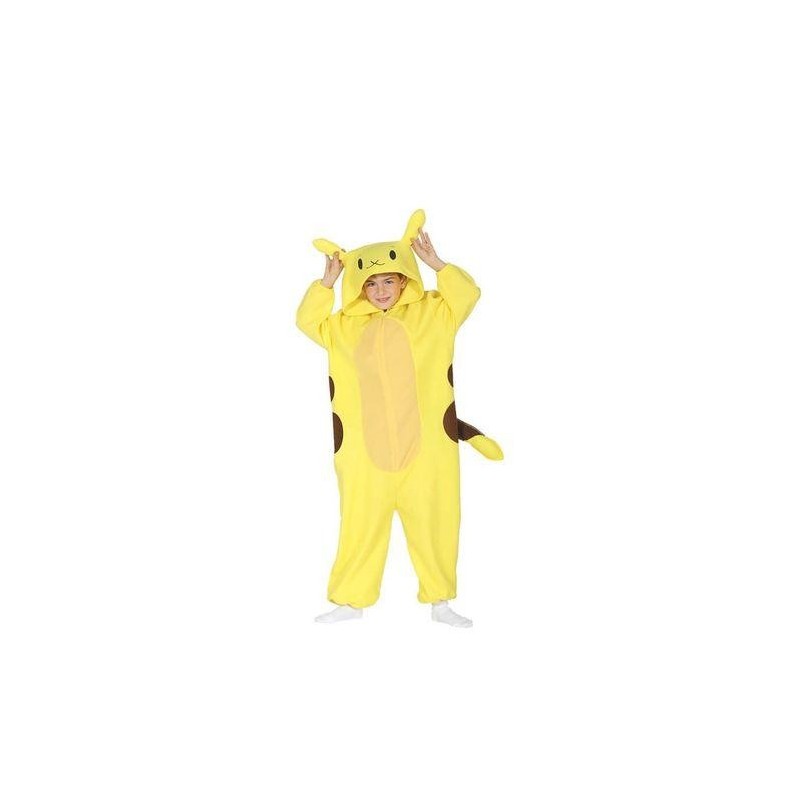 DISFRAZ CHINCHILLA ELECTRICA PIKACHU 5-6