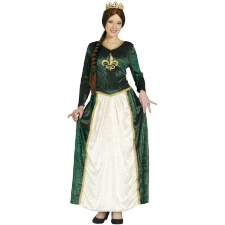 DISFRAZ REINA MEDIEVAL, ADULTA, 44 – 46