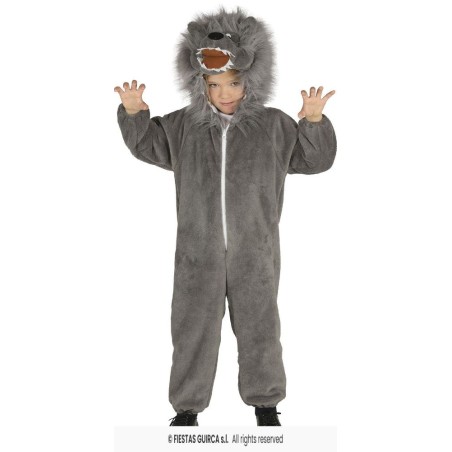 DISFRAZ LOBO GRIS 3-4 Años