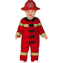 DISFRAZ BOMBERO 12-18 Meses