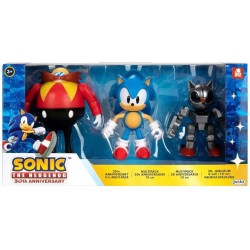 Sonic - Pack de 3 Figuras de 10 cm 