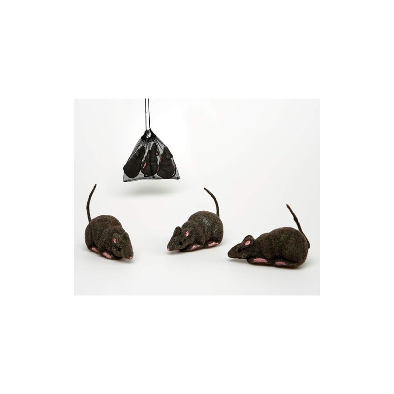 PACK 3 RATAS 15CM