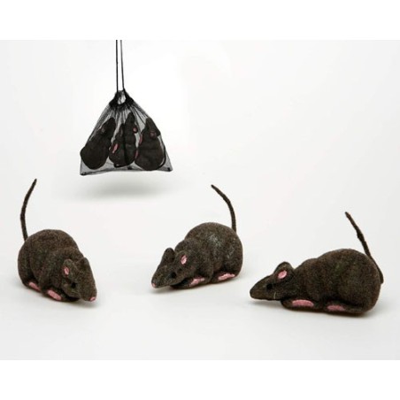 PACK 3 RATAS 15CM
