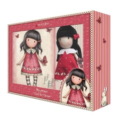 SET REGALO GORJUSS MUÑECA Y LIENZO TIME 