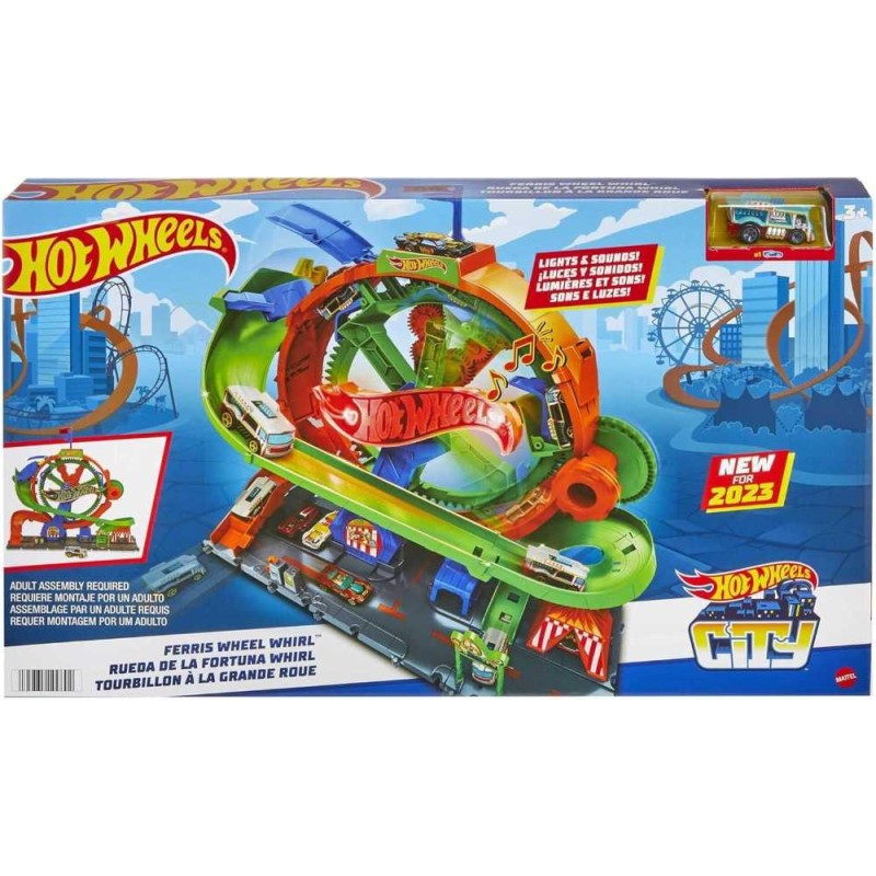 Pista Rueda De La Fortuna Hot Wheels Hkx