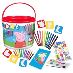 SET DE ACTIVIDADES 46 PIEZAS EN CUBO PEP
