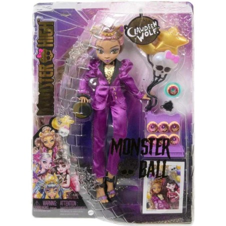 Monster High Clawdeen Wolf Monster Ball