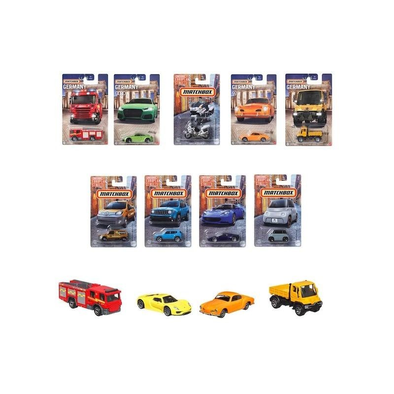 Matchbox European Streets Die-Cast vehíc