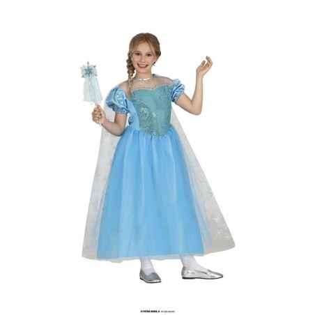 DISFRAZ PRINCESA AZUL 10-12 AÑOS