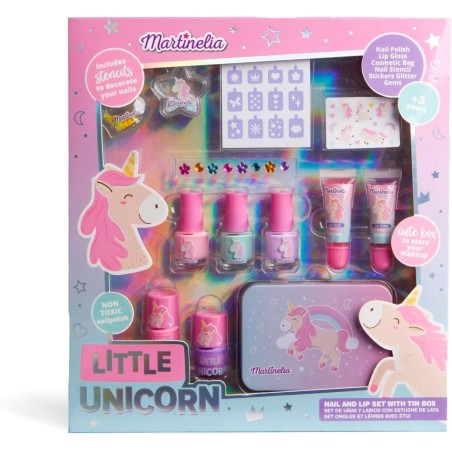 Martinelia Little Unicorn Nail&Lip Set W